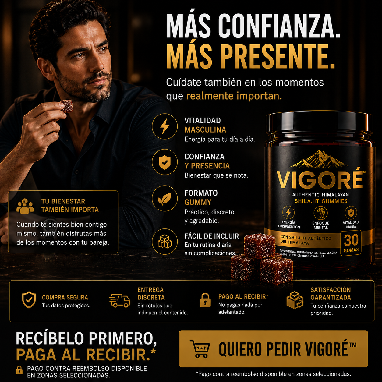 VIGORÉ™ — MÁS CONFIANZA PARA LOS MOMENTOS QUE IMPORTAN